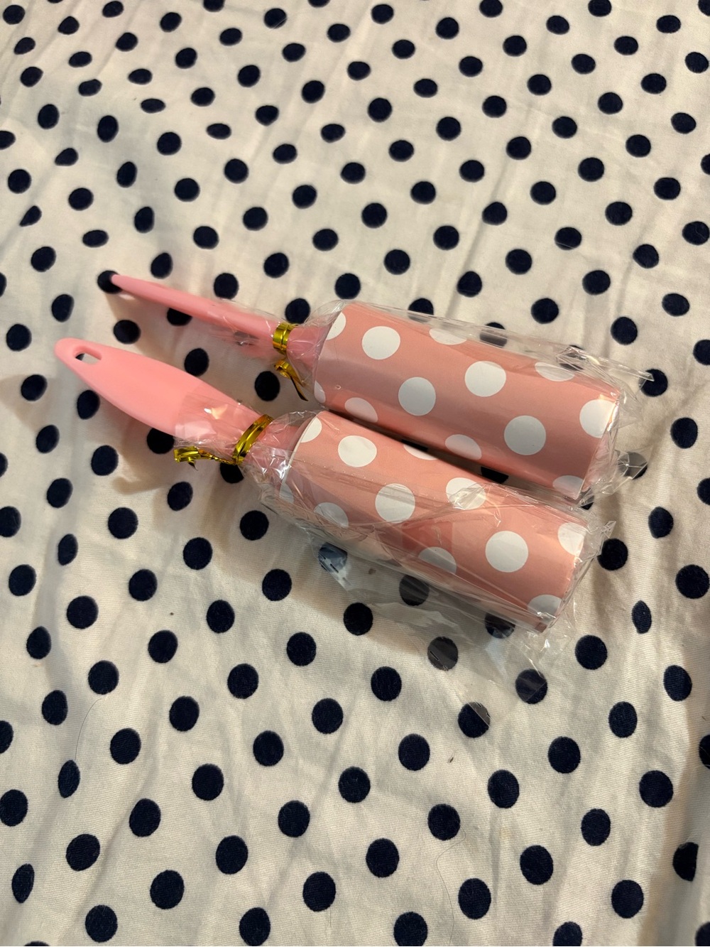 Unbranded Mini Lint Roller Variety Print- Pink & White for 1 each